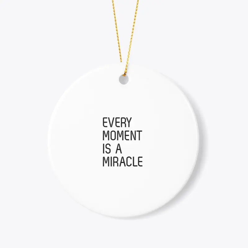 Every Moment is a Miracle 