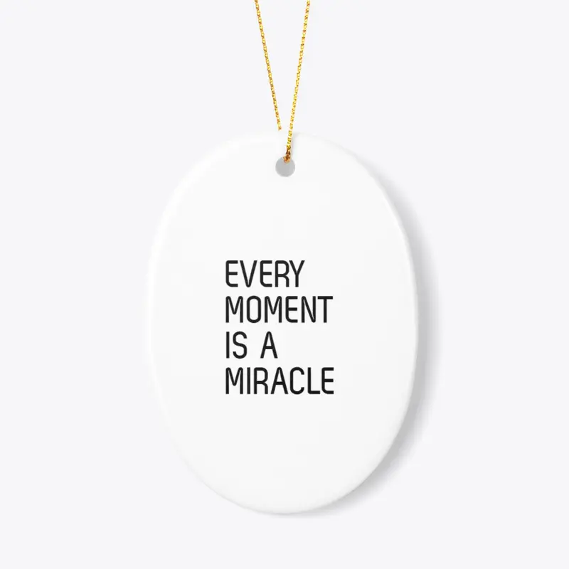 Every Moment is a Miracle 